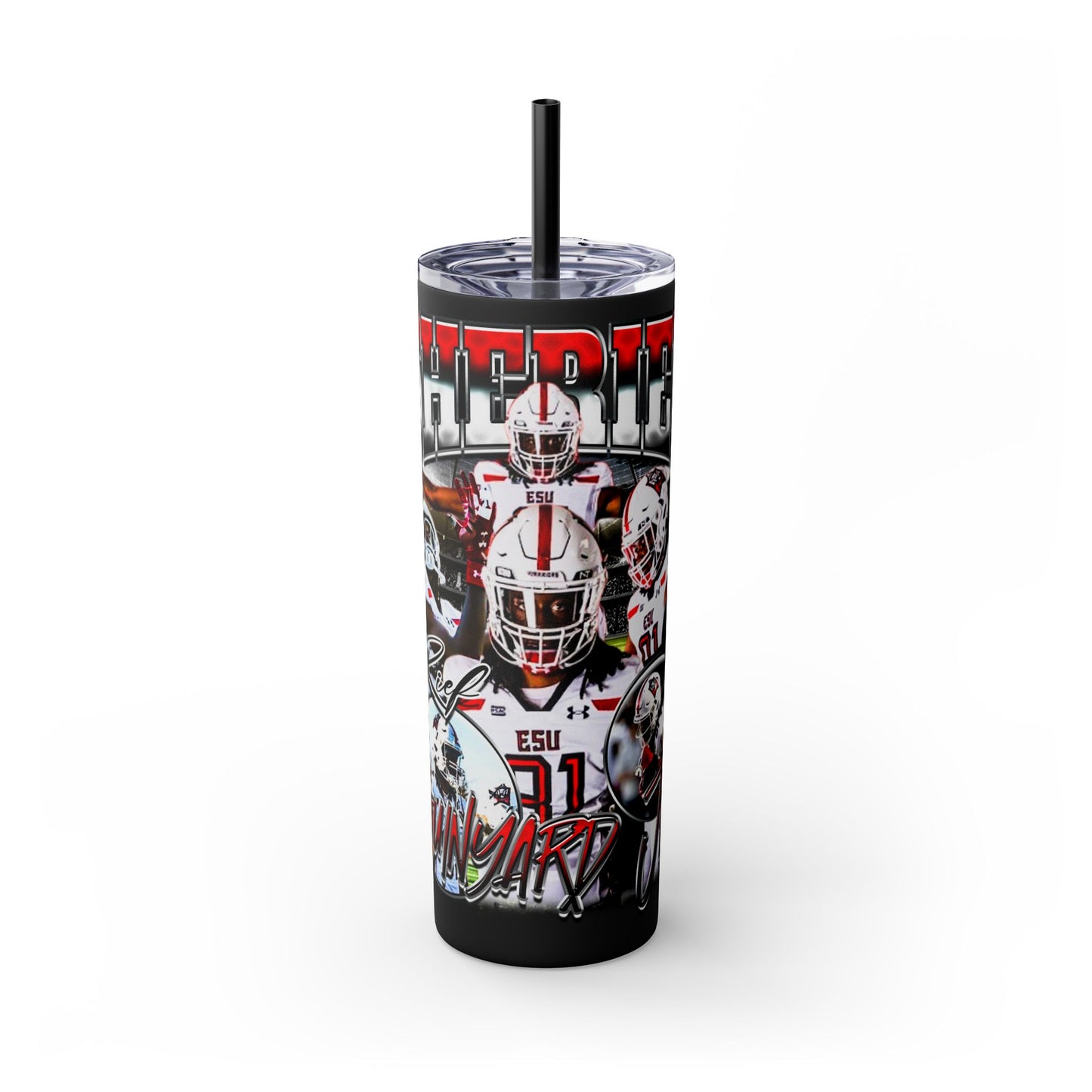 Sherief Guinyard Jr Stainless Steal Tumbler
