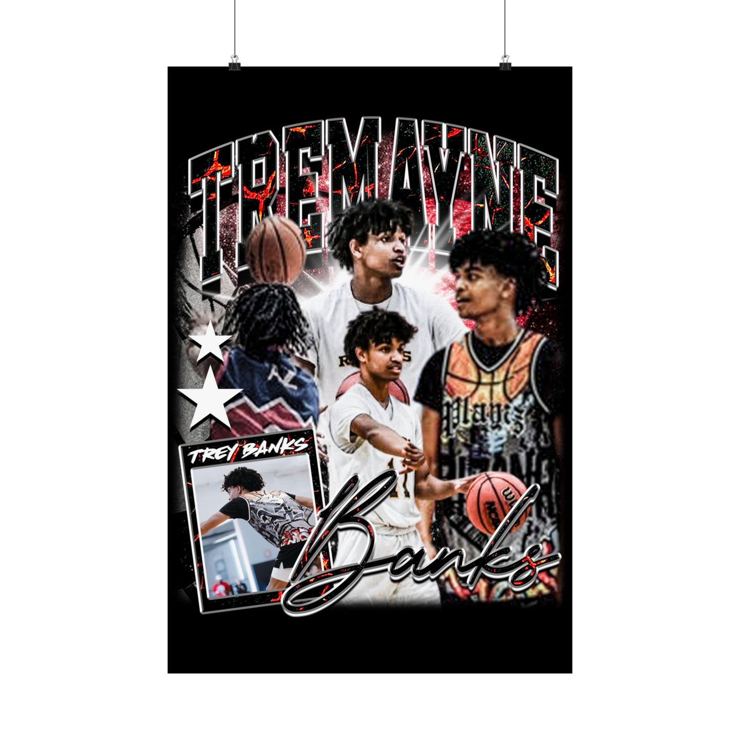 Tremayne Banks Poster 24" x 36"