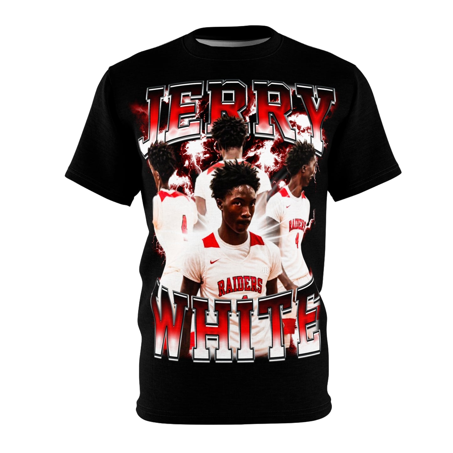 Jerry White Vintage Full Print Tee
