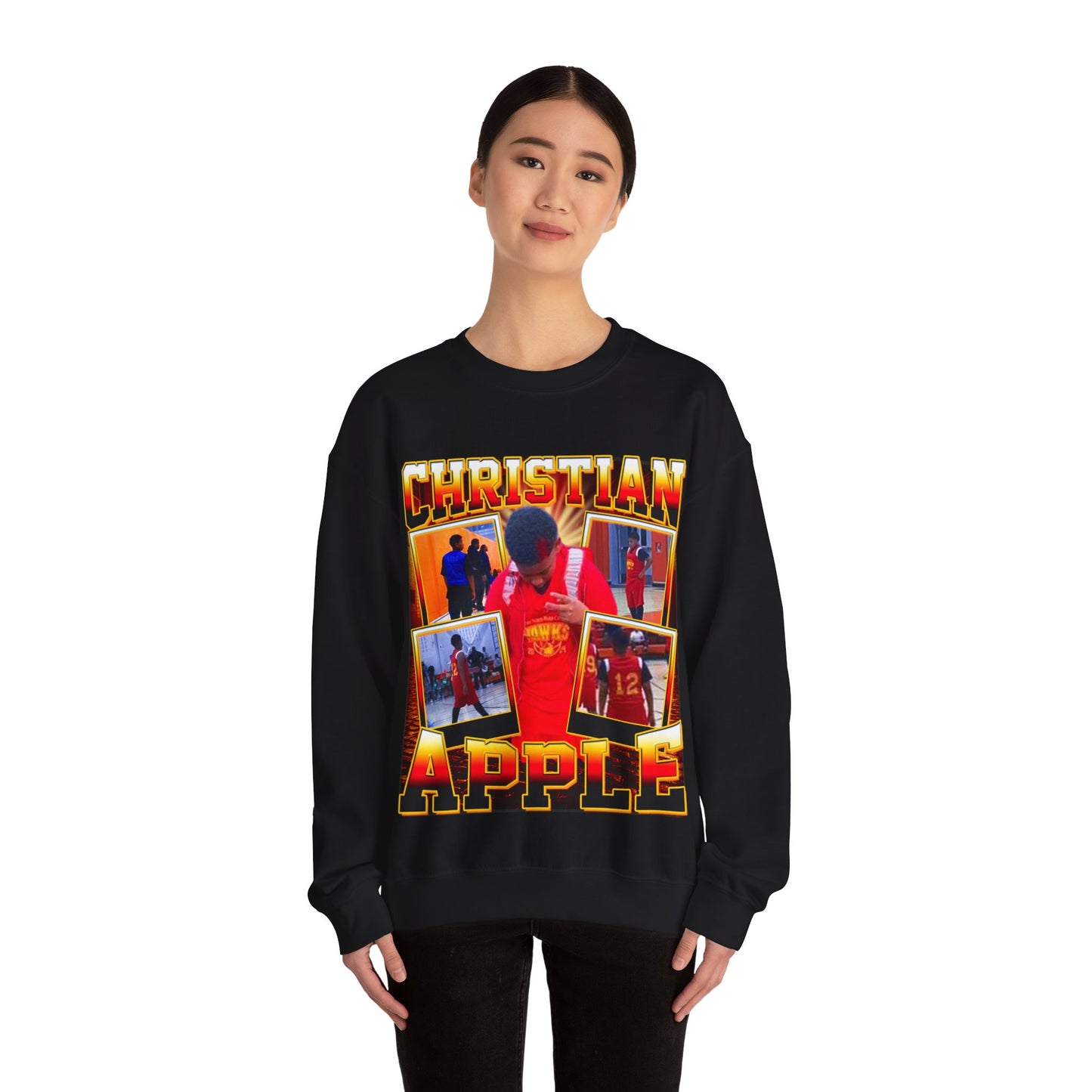 Christian Apple Crewneck Sweatshirt