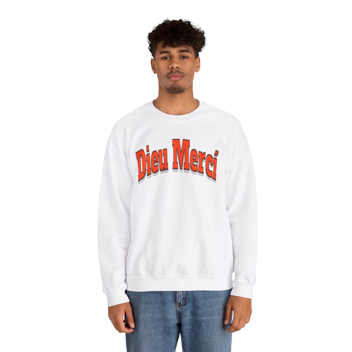 Dieu Merci Crewneck Sweatshirt