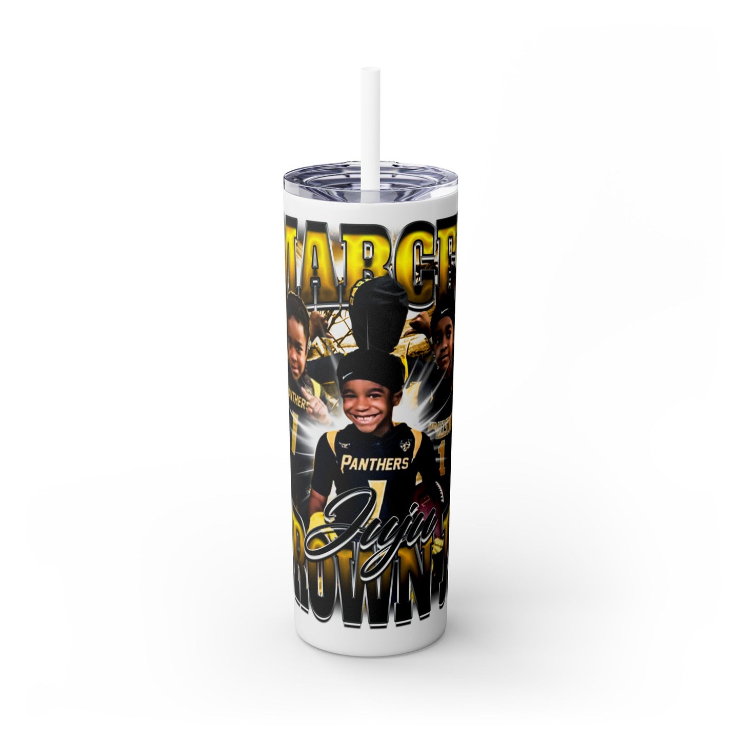 Marcel Brown Jr Stainless Steal Tumbler