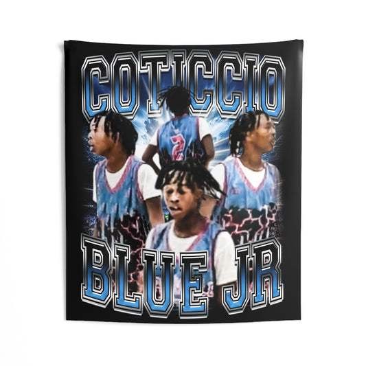 Coticcio Blue Jr Tapestry 50” x 60”