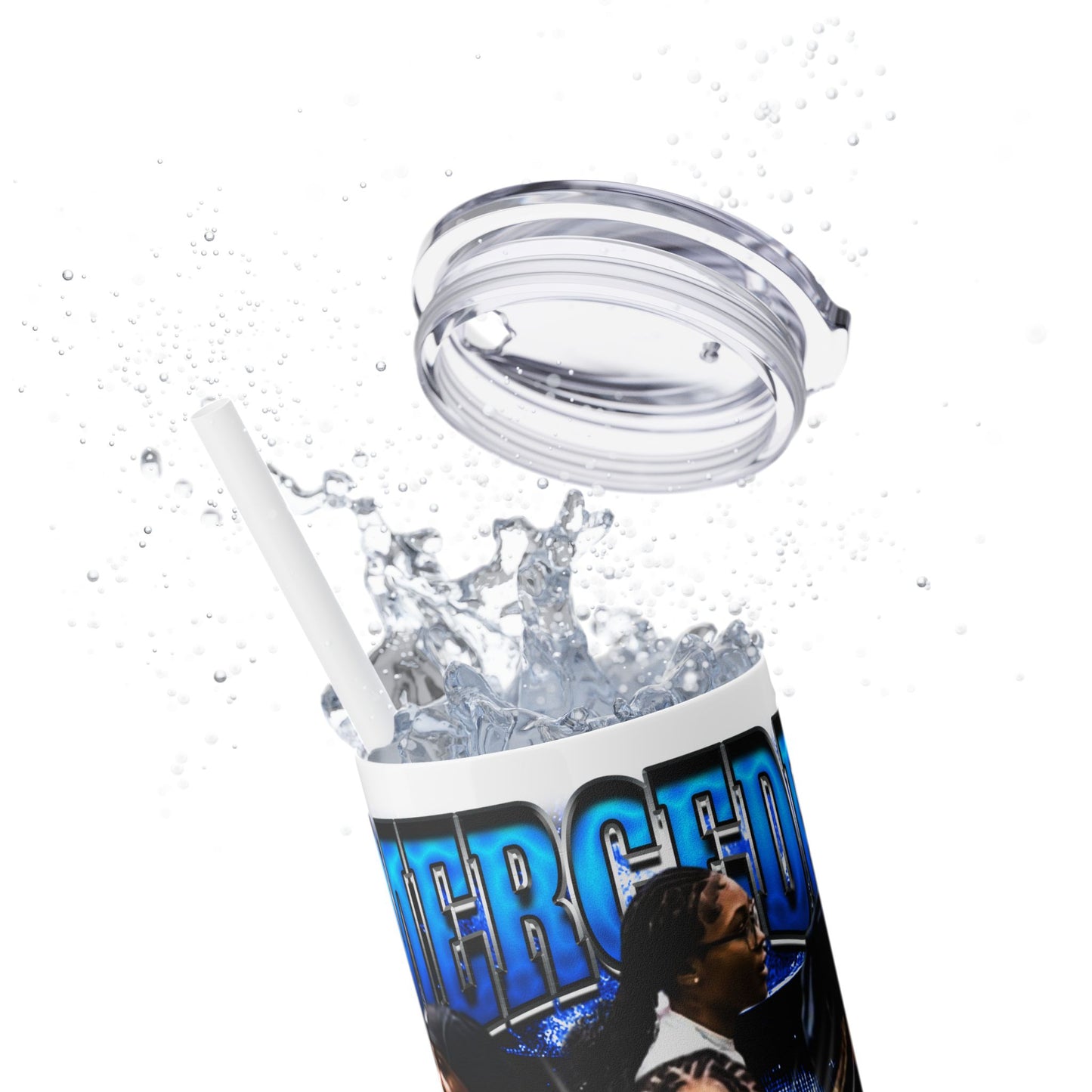 Mercedes Barber Stainless Steal Tumbler