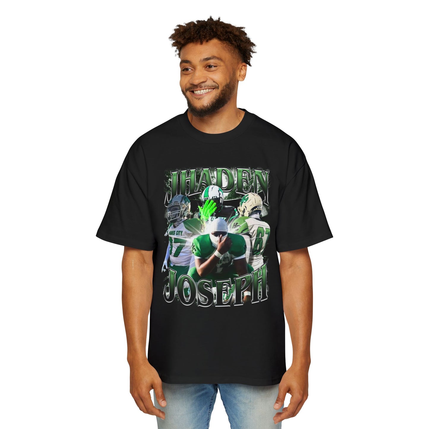 Jhaden Joseph Oversized Retro Tee