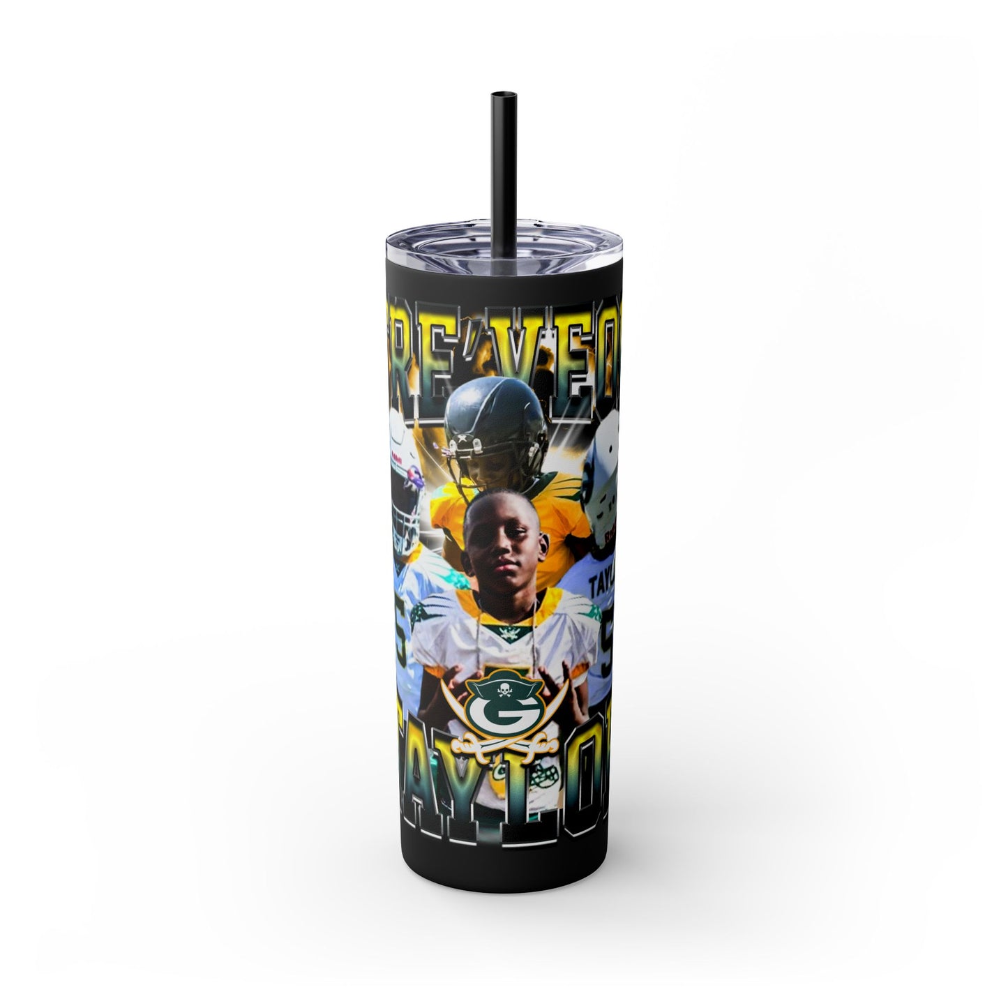 Tre’veon Taylor Stainless Steal Tumbler