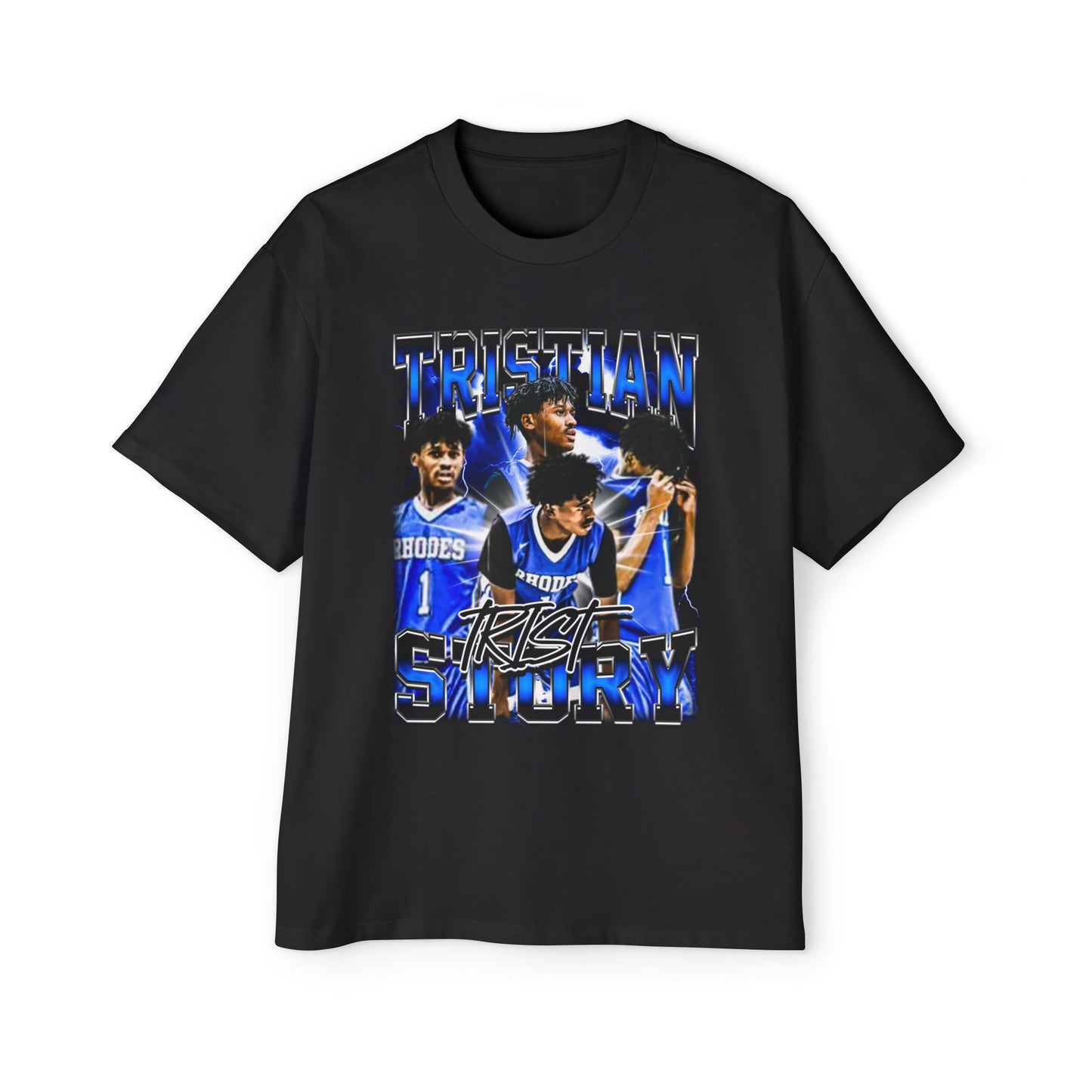 Tristan Story Oversized Retro Tee