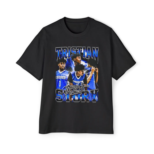 Tristan Story Oversized Retro Tee