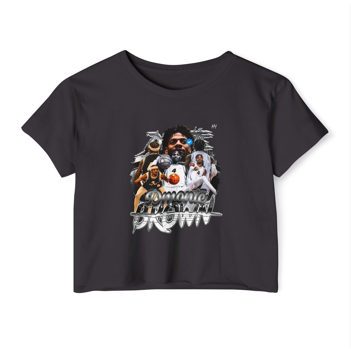 Dmonte Brown Crop Top
