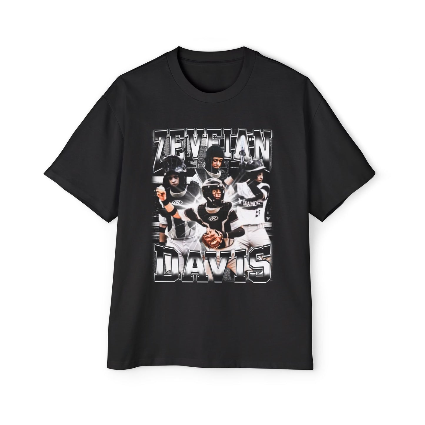 Zeveian Davis Oversized Retro Tee