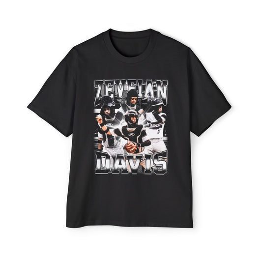 Zeveian Davis Oversized Retro Tee