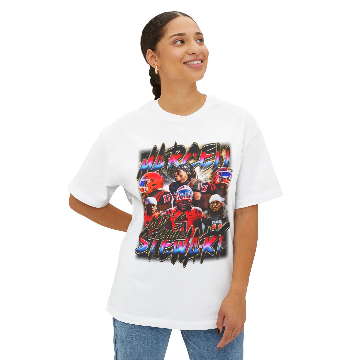 Marcell Stewart Oversized Vintage Tee