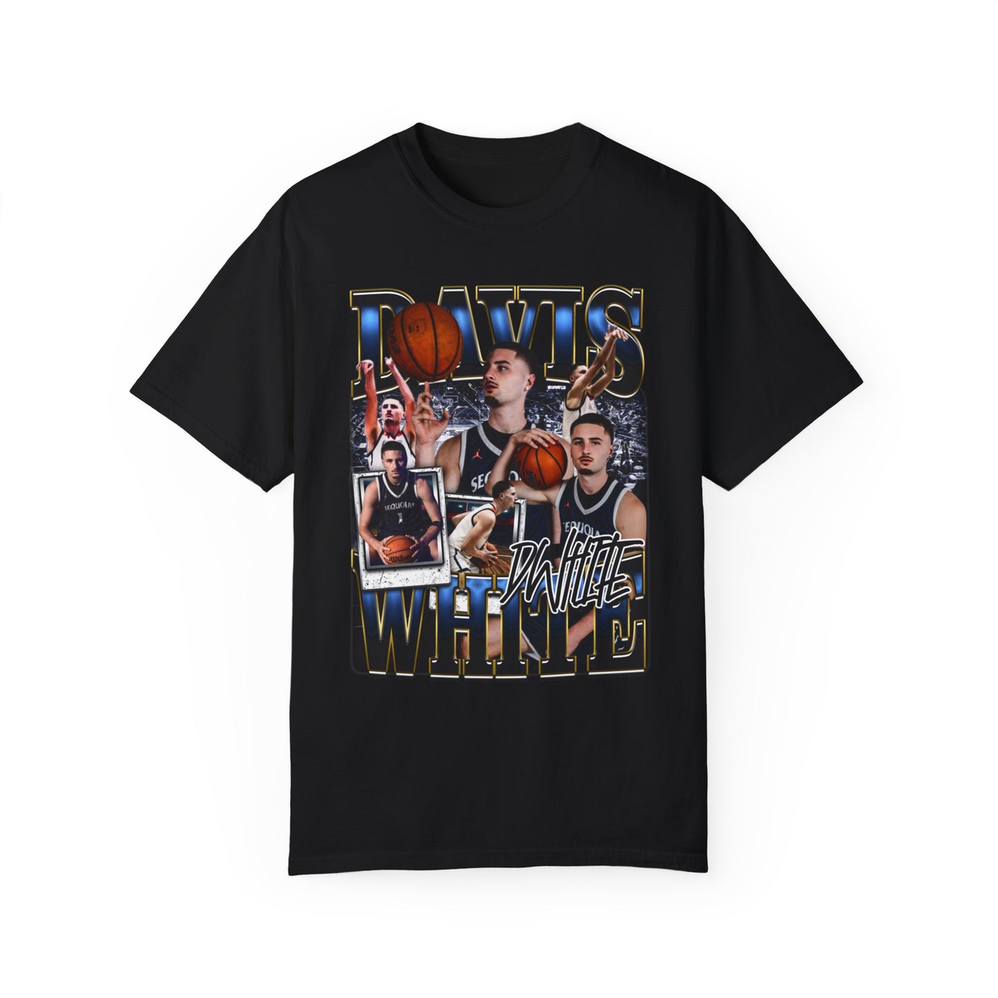 Davis White Heavy Cotton Tee
