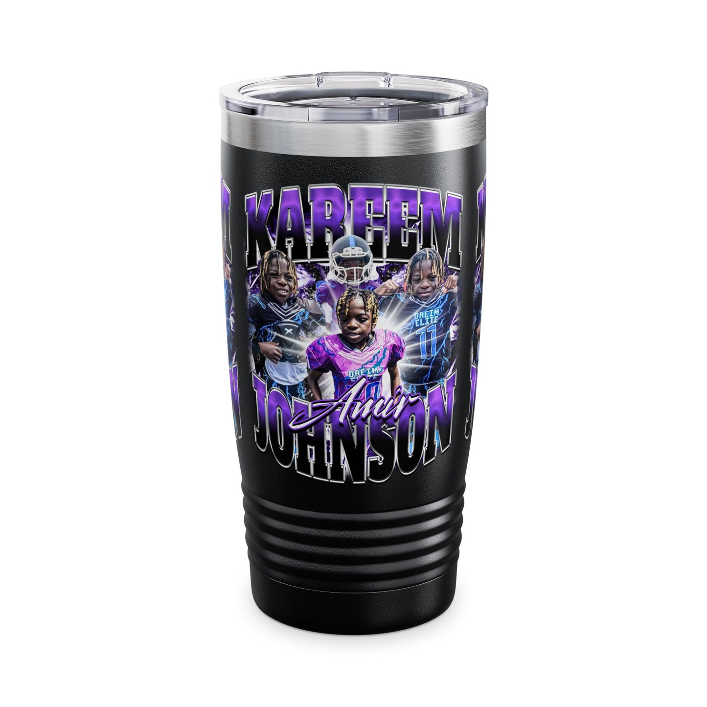 Kareem Amir Johnson Stainless Steal Tumble