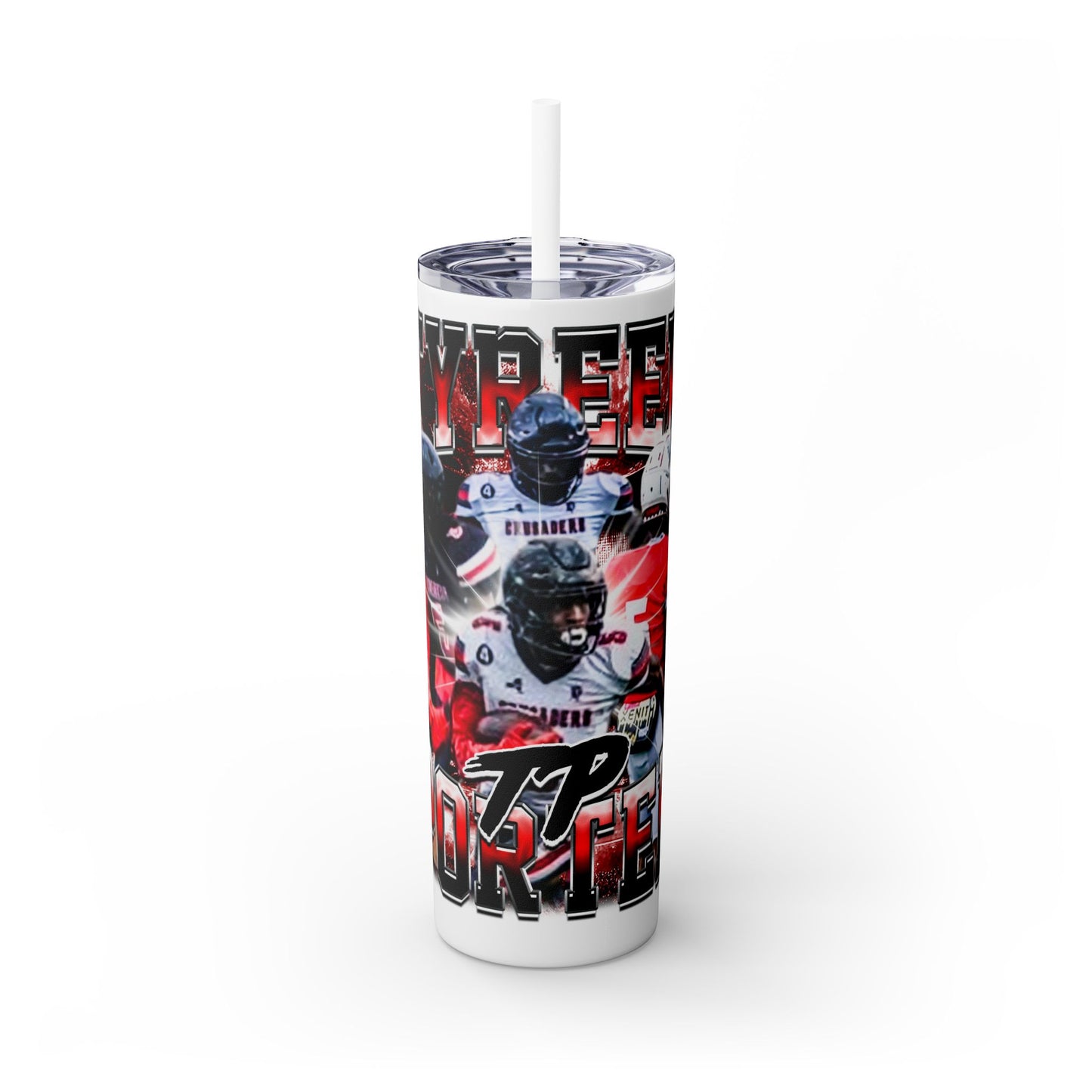 Tyreek Porter Stainless Steal Tumbler