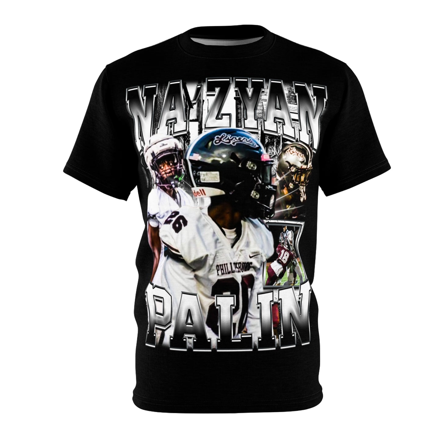 Na'zyan Palin Vintage Full Print Tee