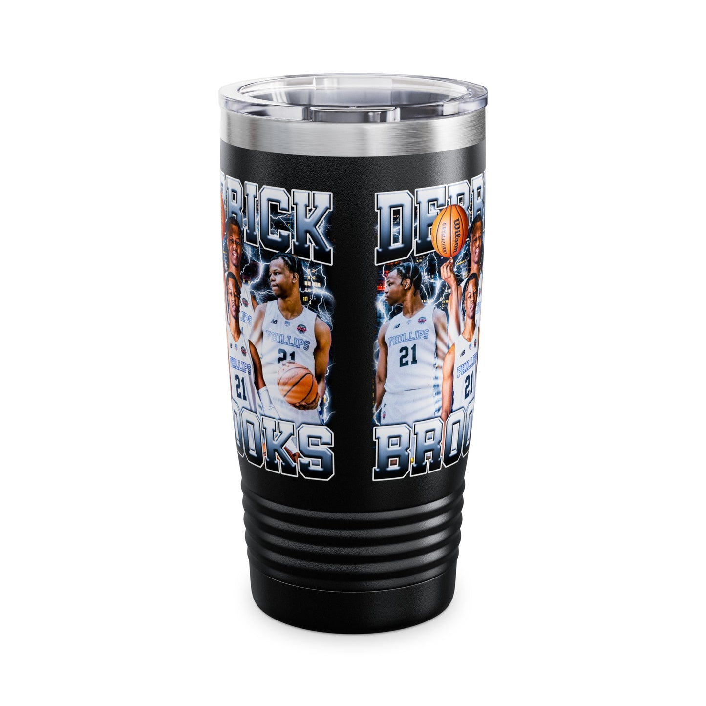 Derrick Brooks Stainless Steel Tumbler