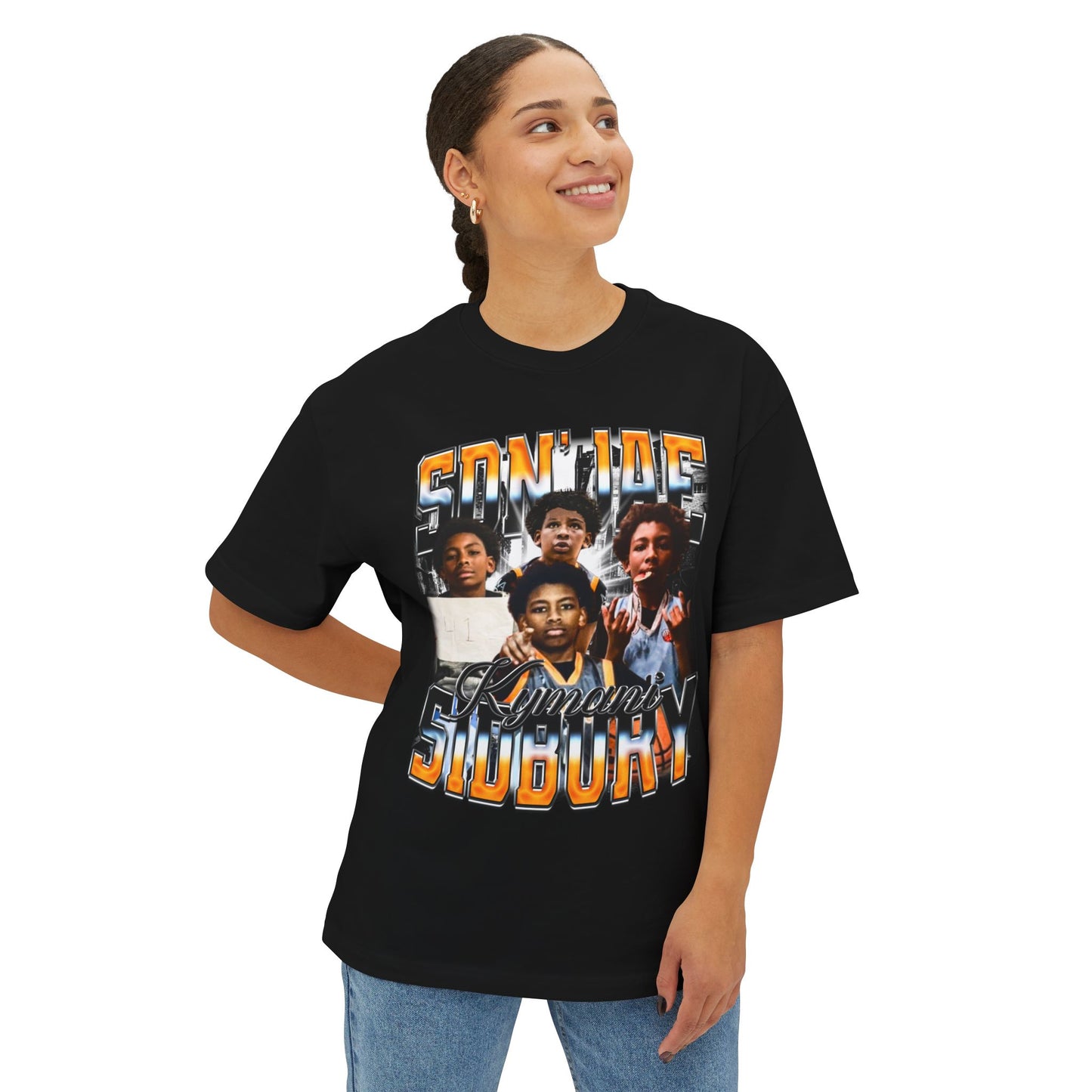 Son'jae Kymani Sidbury Oversized Vintage Tee