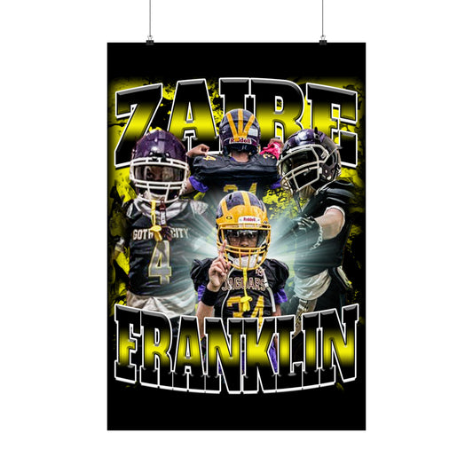 Zaire Franklin Poster 24" x 36"