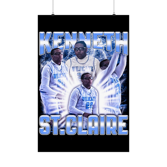 Kenneth St. Claire Poster 24" x 36"