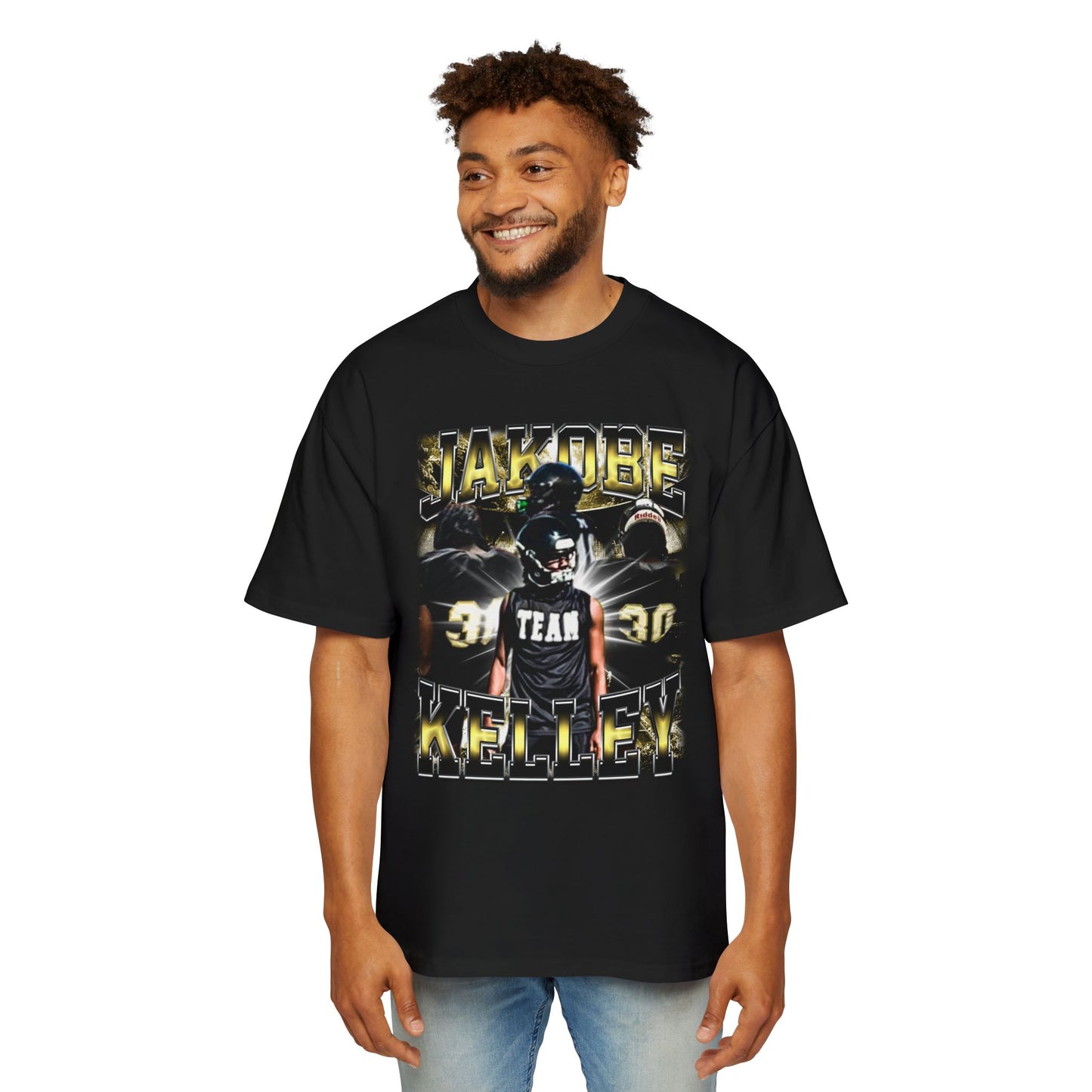 Jakobe Kelley Oversized Retro Tee