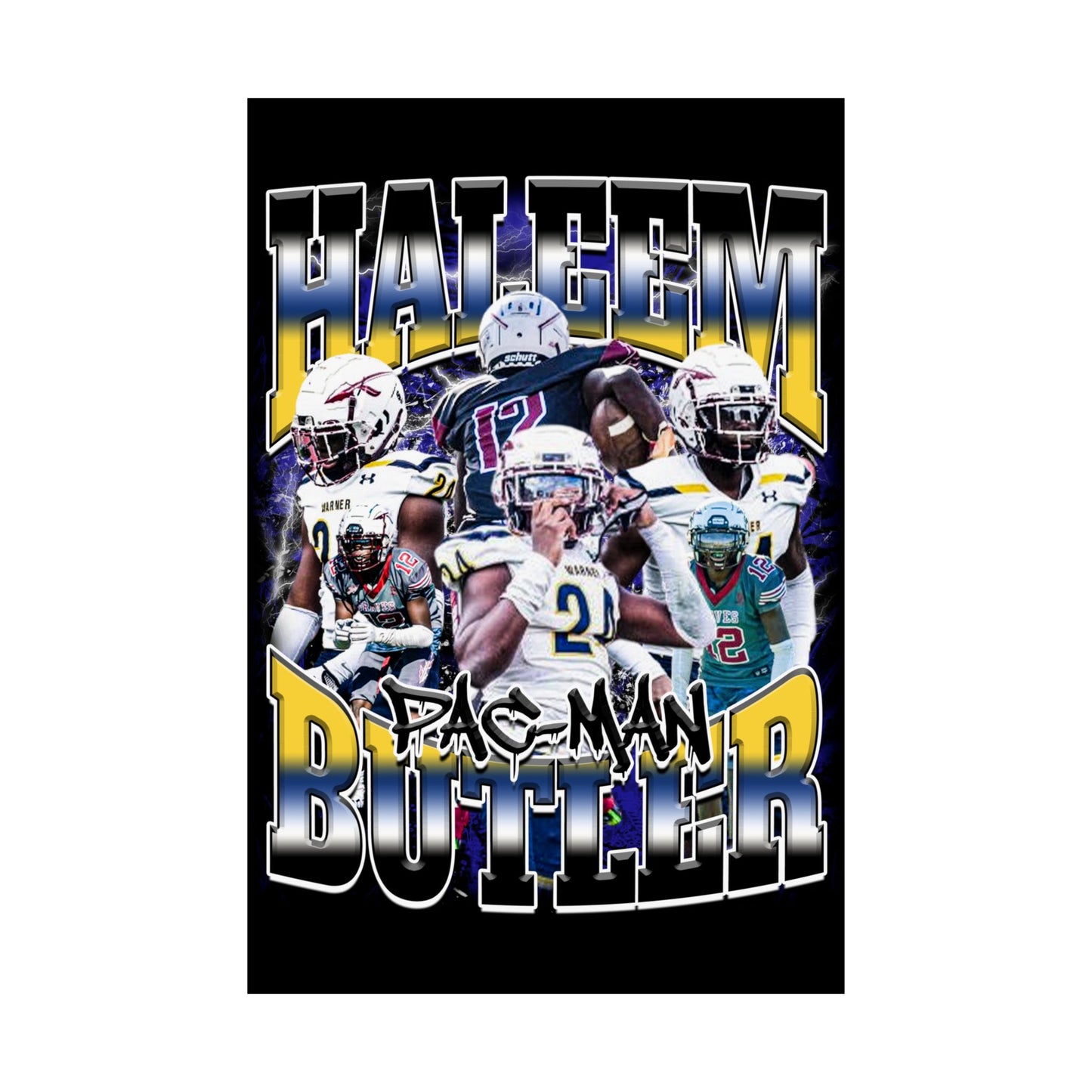 Haleem Pac-Man Butler Poster 24" x 36"