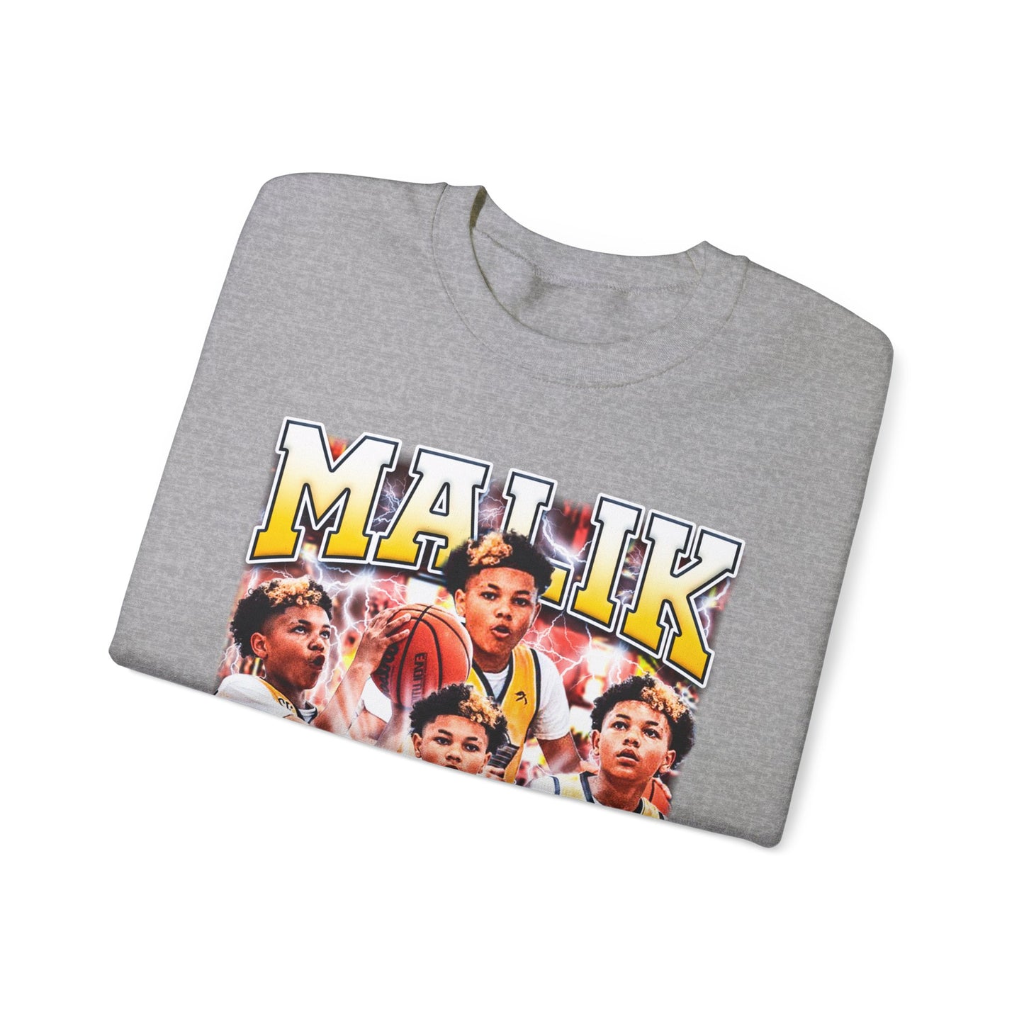 Malik Brown Crewneck Sweatshirt