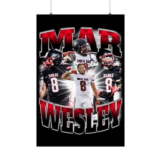 Mar Wesley Poster 24" x 36"