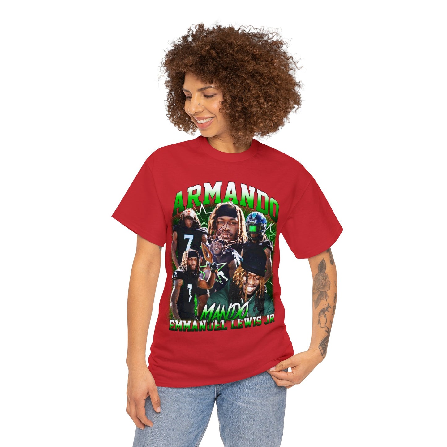 Armando Emmanuel Lewis Jr Heavy Cotton Tee