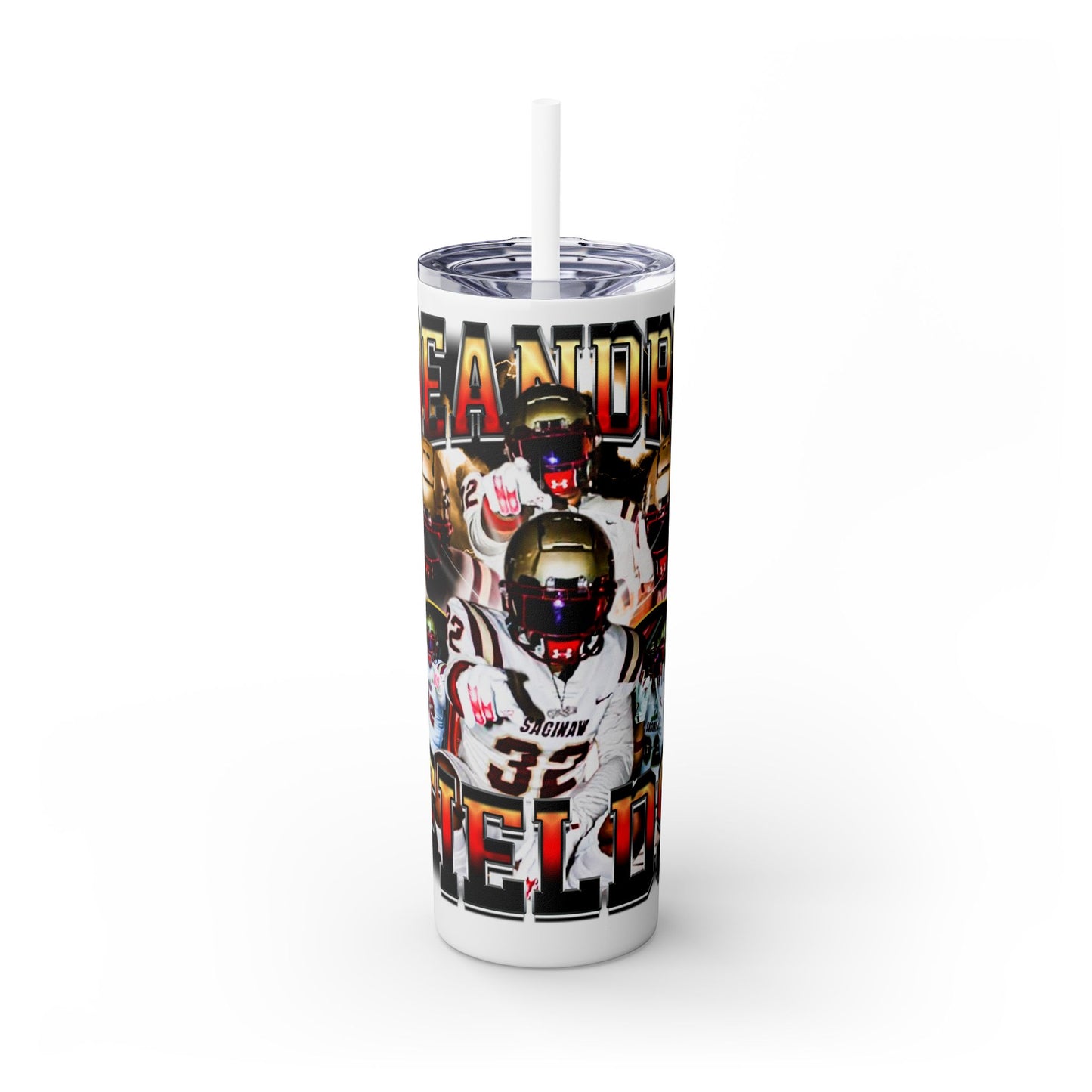 Deandre Fields Stainless Steal Tumbler