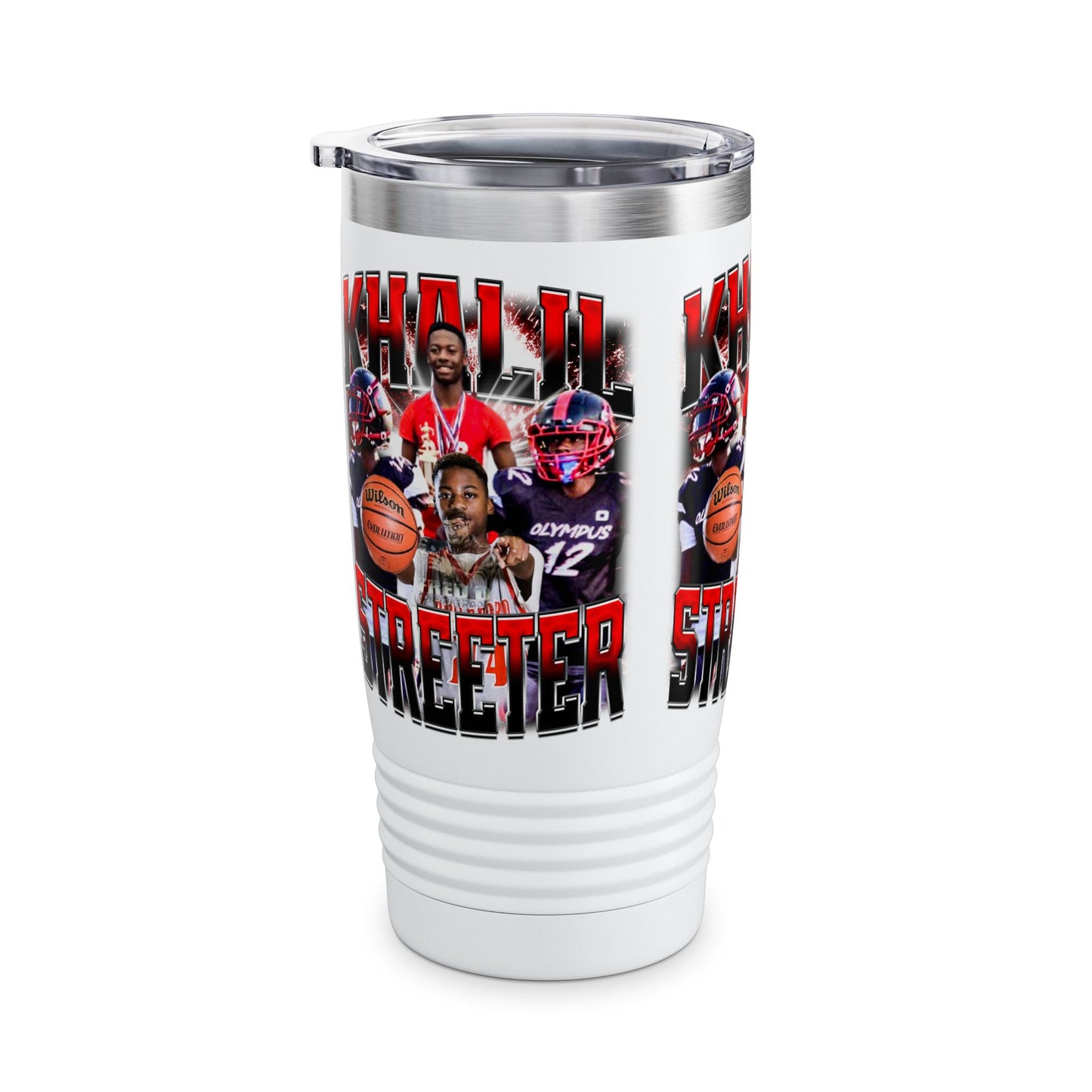 Khalil Streeter Stainless Steal Tumbler