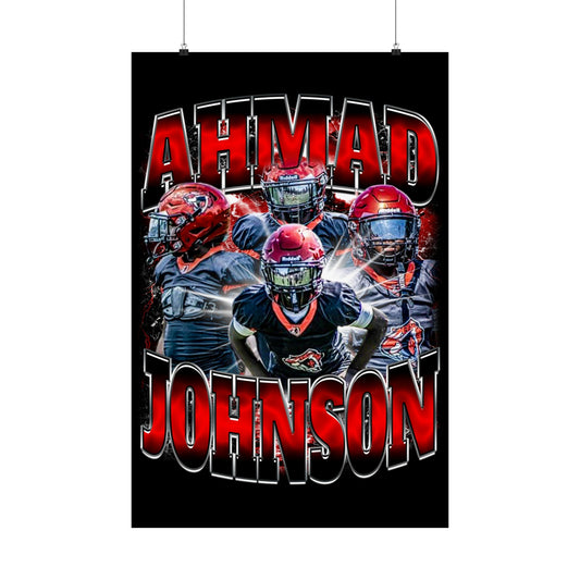 Ahmad Johnson Poster 24" x 36"