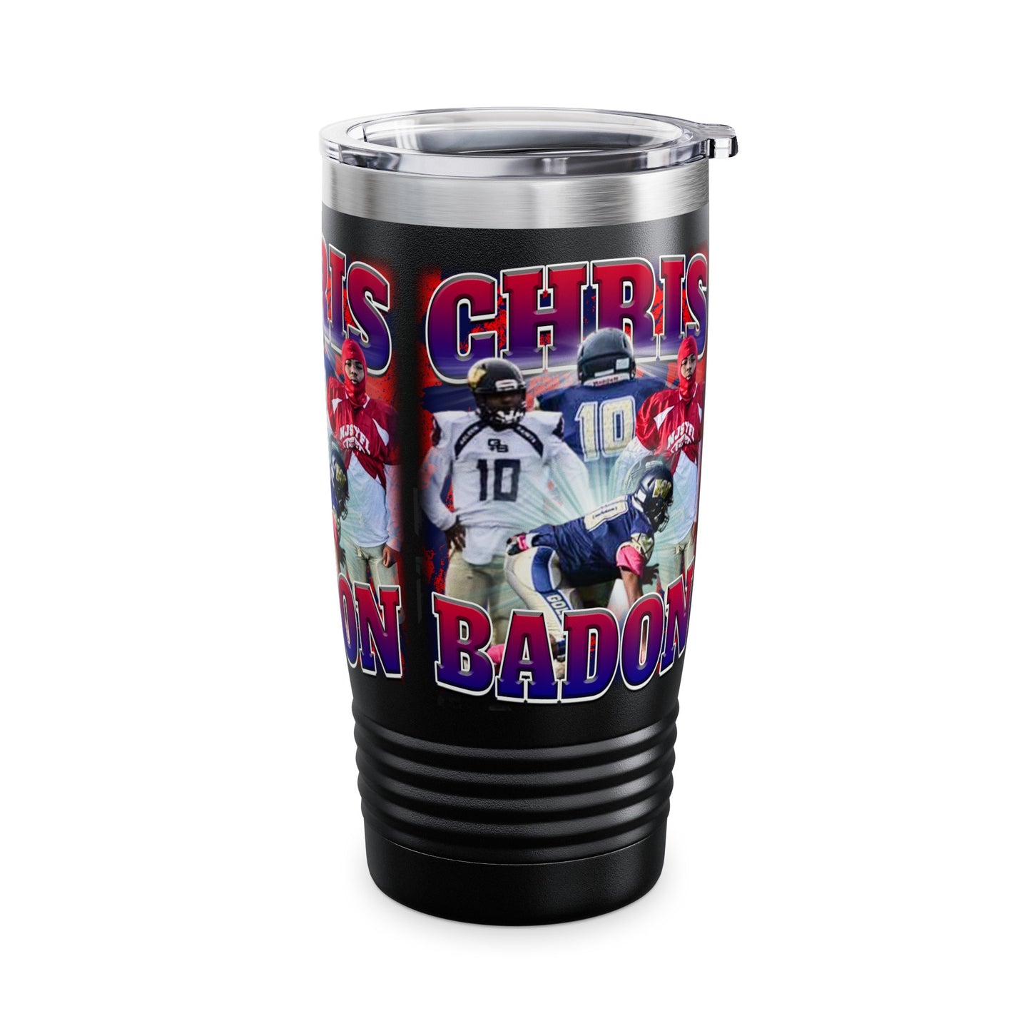 Chris Badon Stainless Steal Tumbler