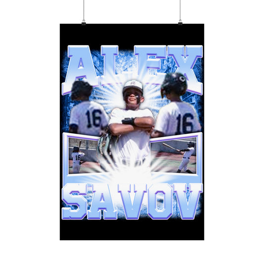 Alex Savov Poster 24" x 36"
