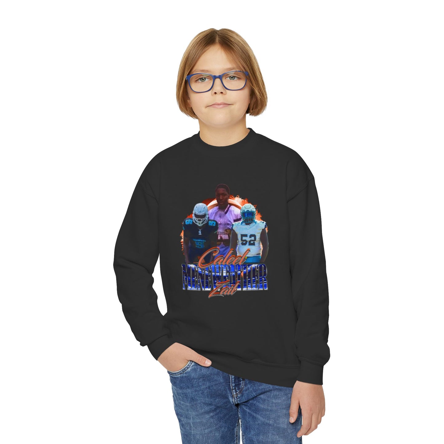 Caleel Meneweather Youth Crewneck Sweatshirt