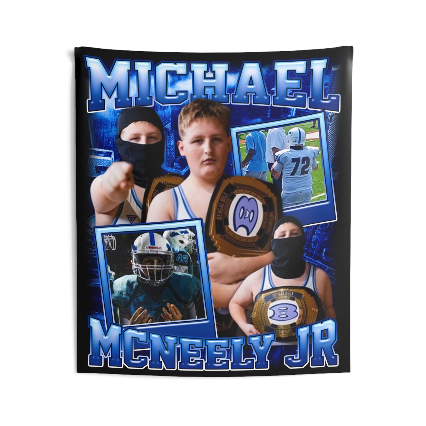 Michael Mcneely Jr Tapestry 50” x 60”