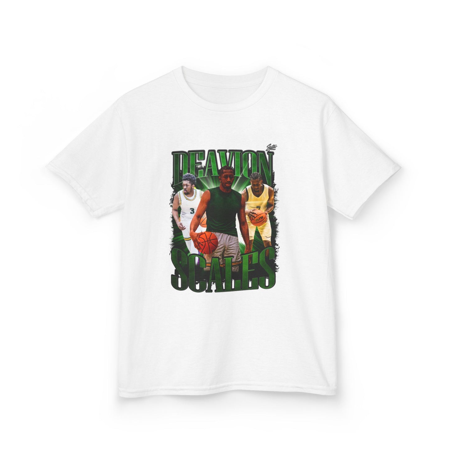 Deavion Scales Youth Heavy Cotton Tee