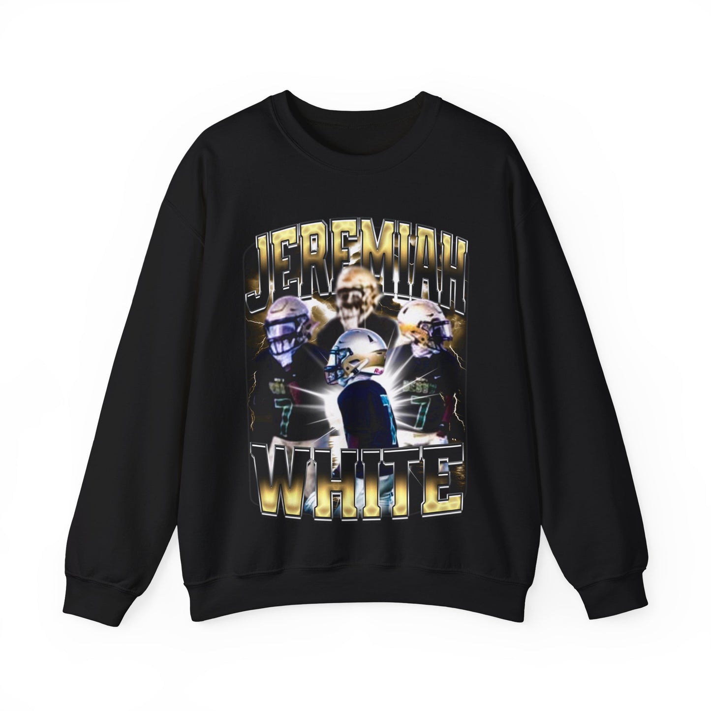 Jeremiah White Crewneck Sweatshirt