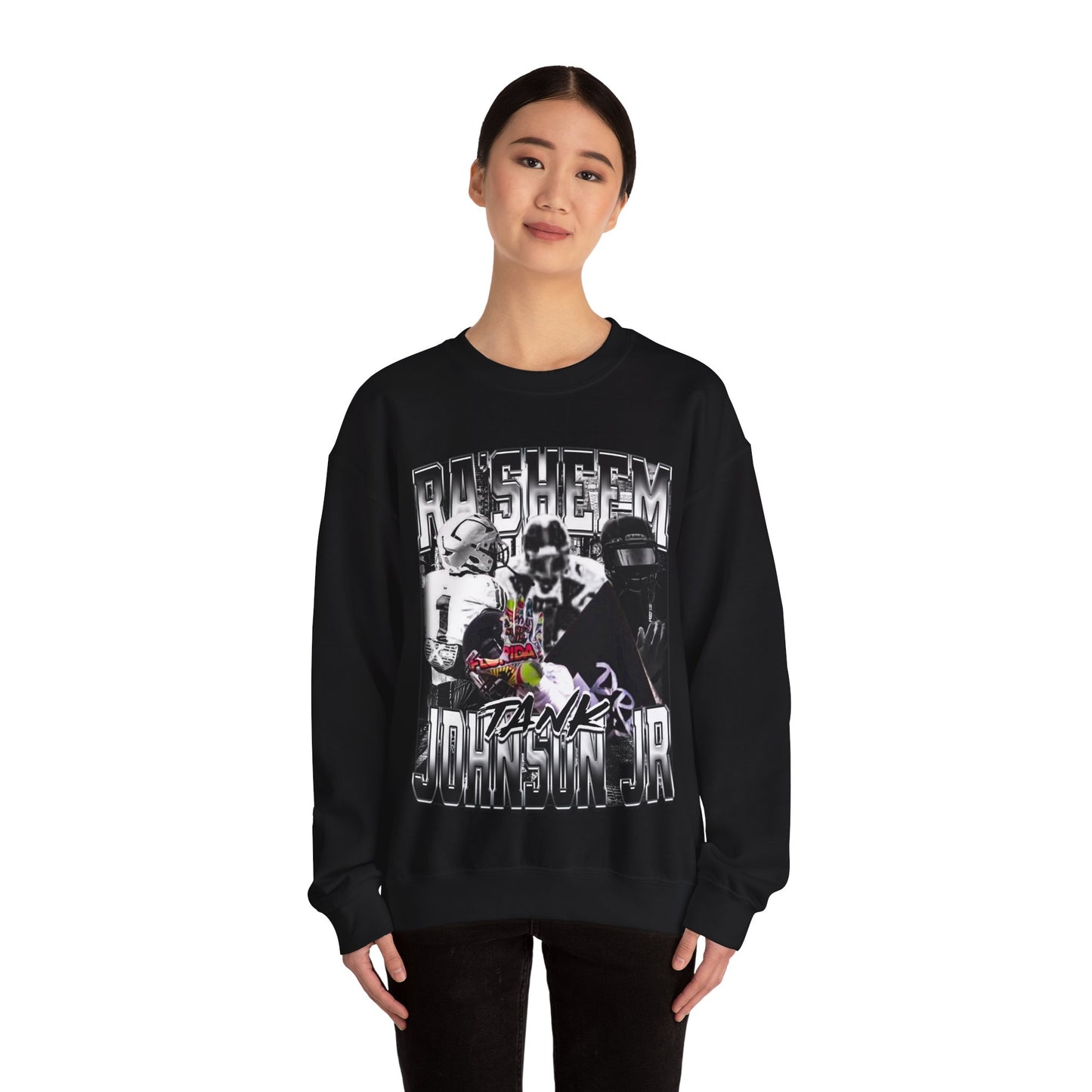 Ra'sheem Tank Johnson Jr  Crewneck Sweatshirt