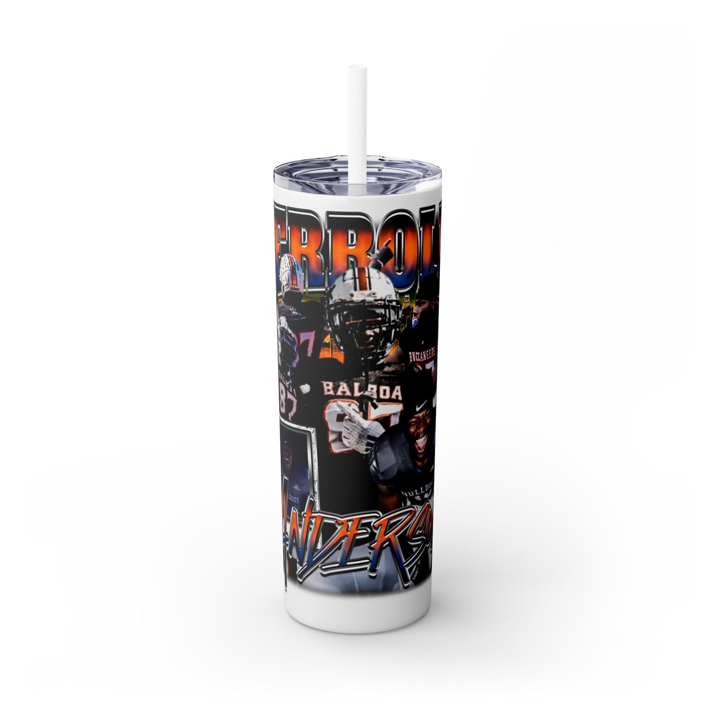 Jerrold Anderson Stainless Steal Tumbler