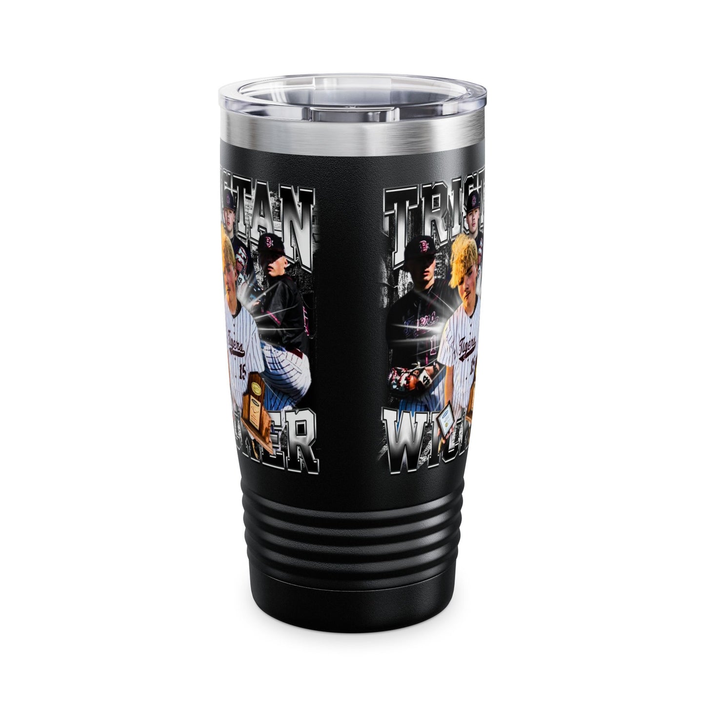 Tristan Wicker Stainless Steal Tumbler