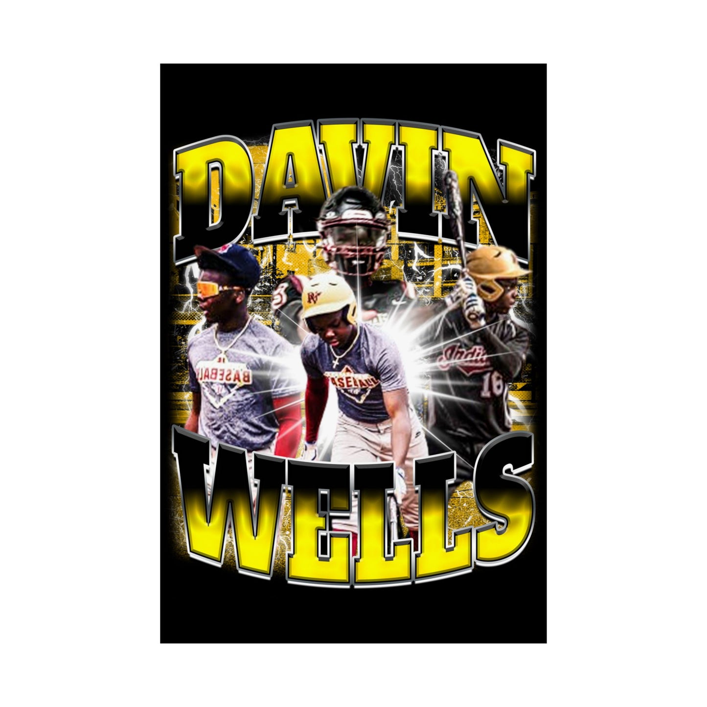 Davin Wells Poster 24" x 36"