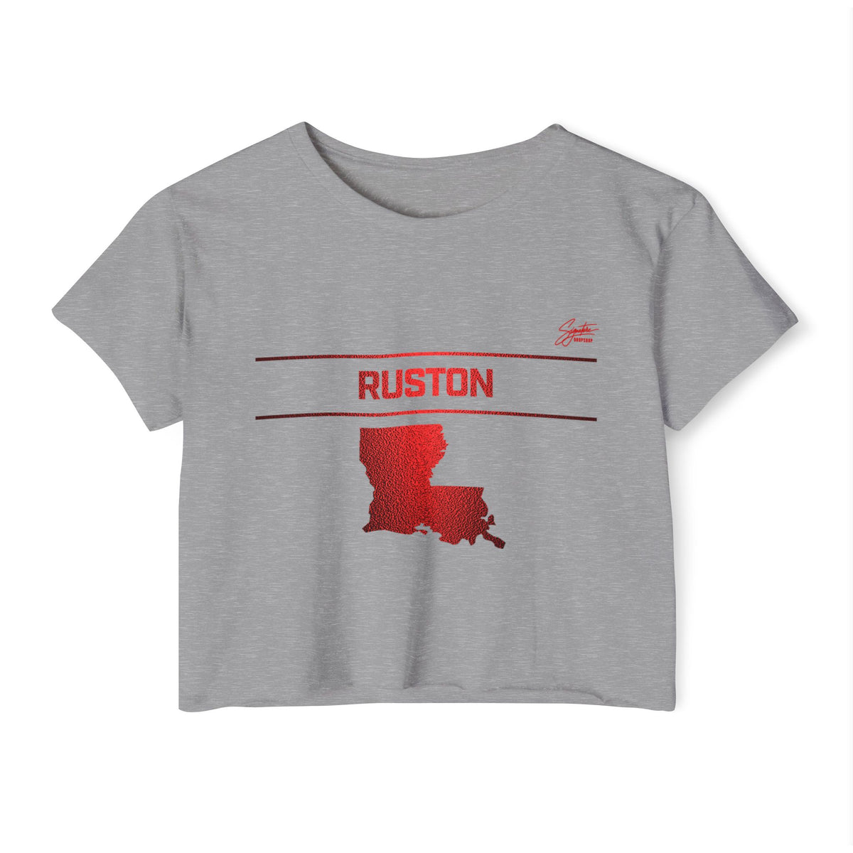 Dillon Gray Crop Top