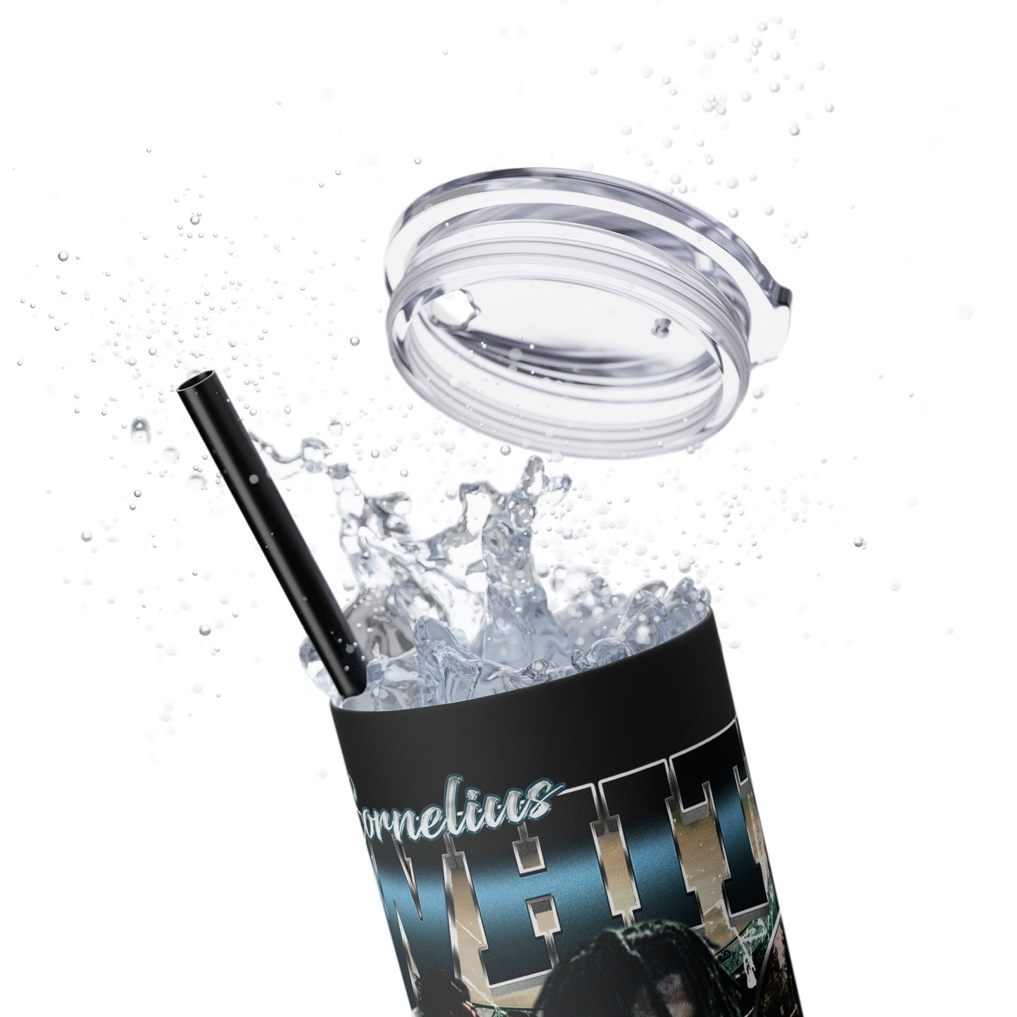 Cornelius White Stainless Steal Tumbler