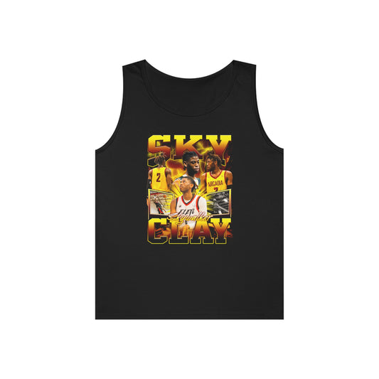 Sky Clay Cotton Tank Top