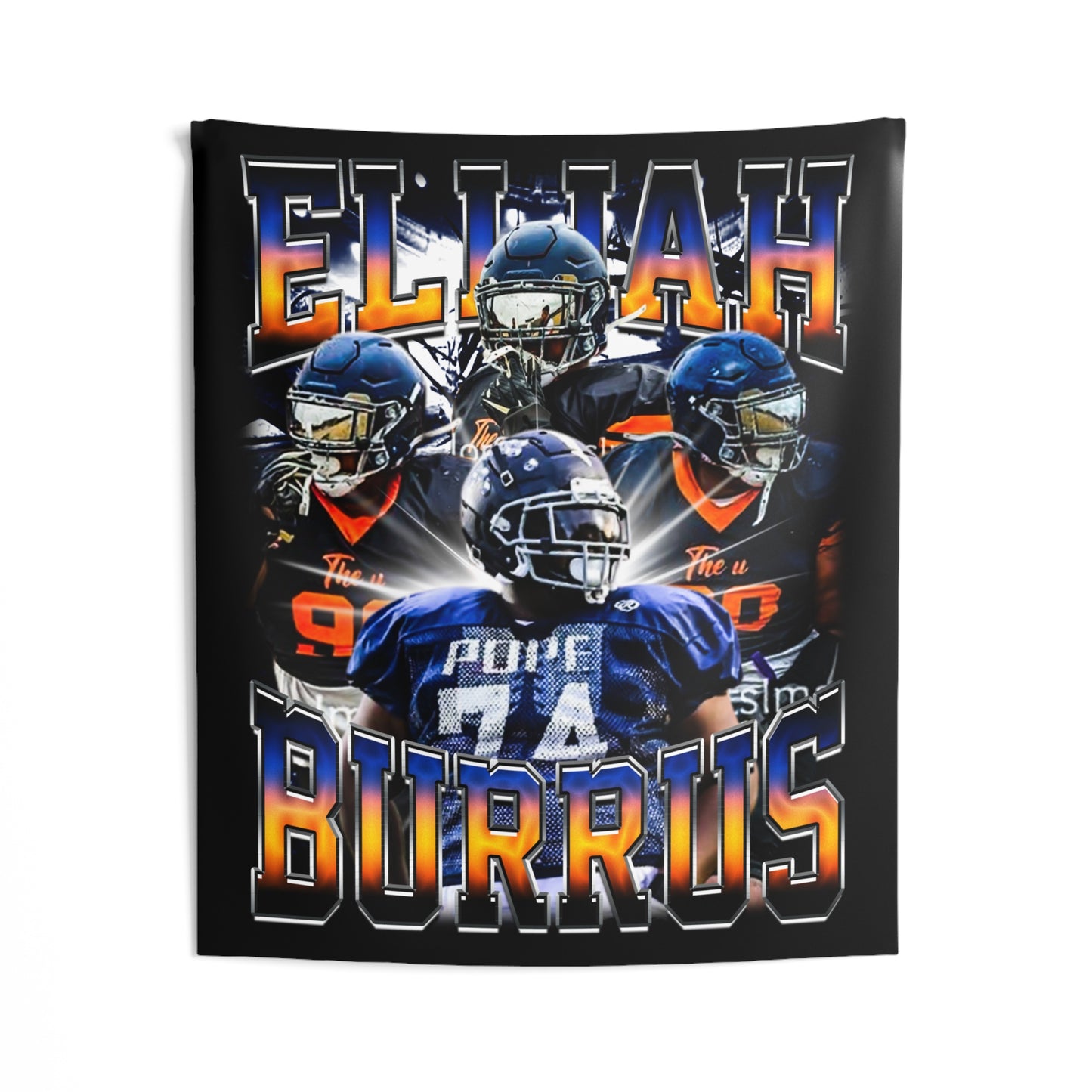 Elijah Burrus Tapestry 50” x 60”