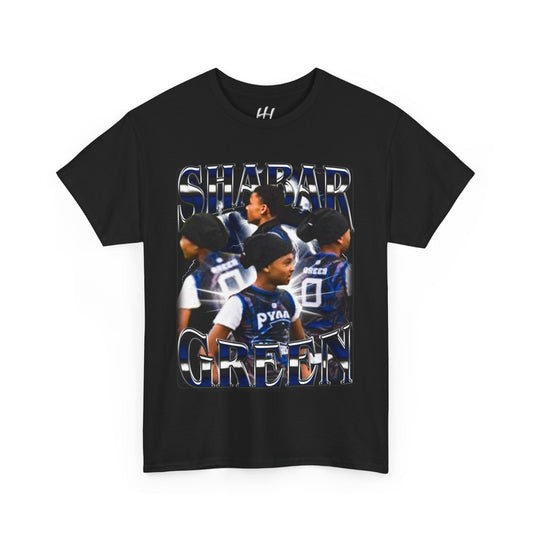 Shabar Green Heavy Cotton Tee