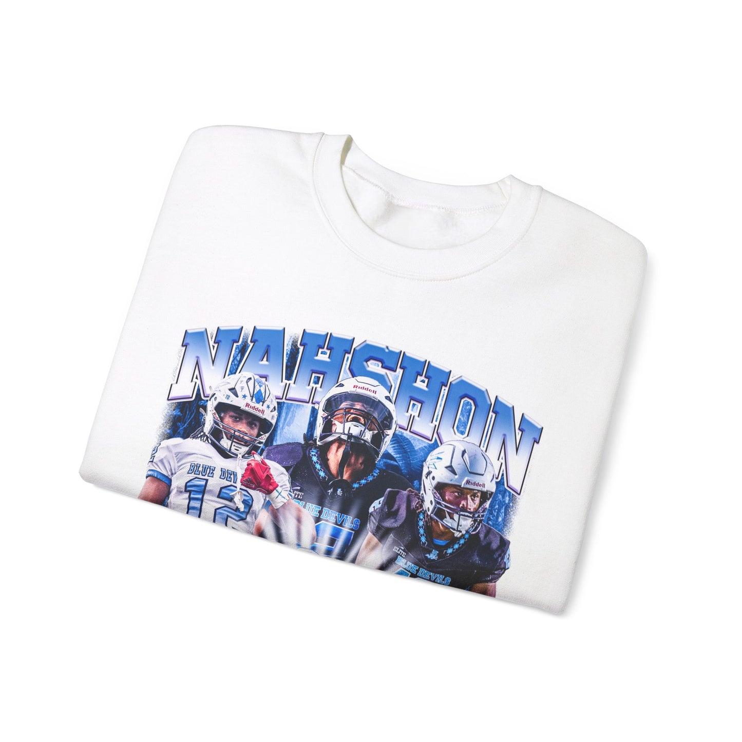 Nahshon Brown Crewneck Sweatshirt