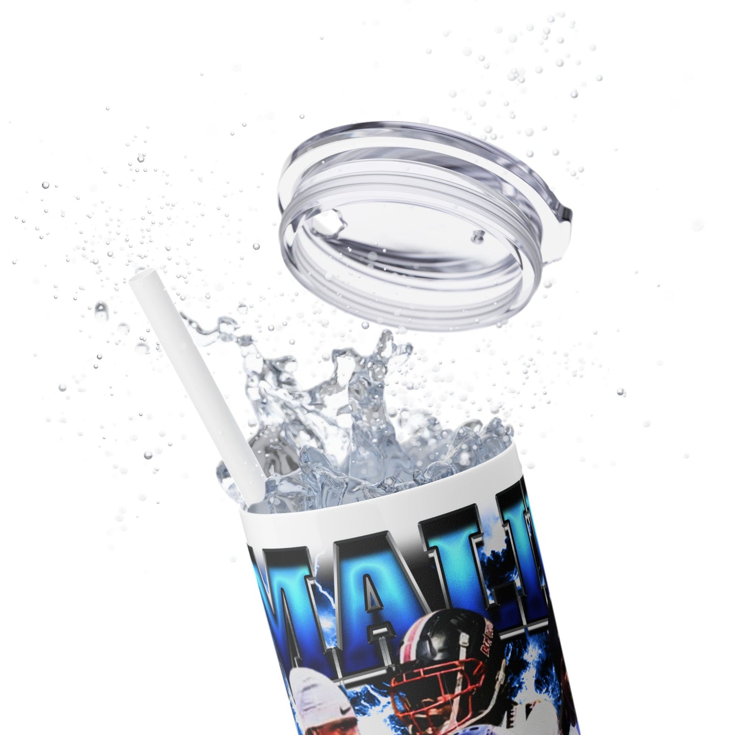 Malik Davis Stainless Steal Tumbler