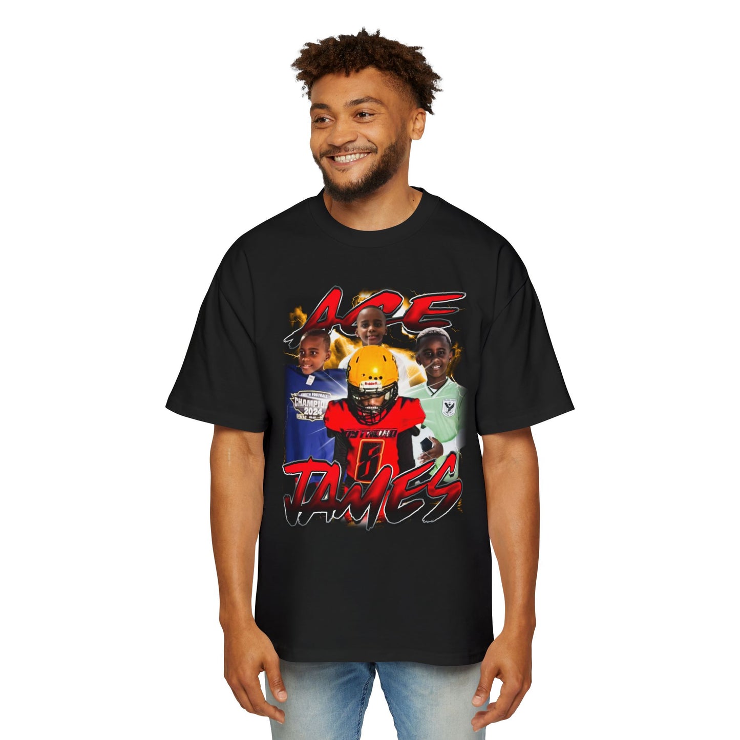 Ace James Oversized Retro Tee